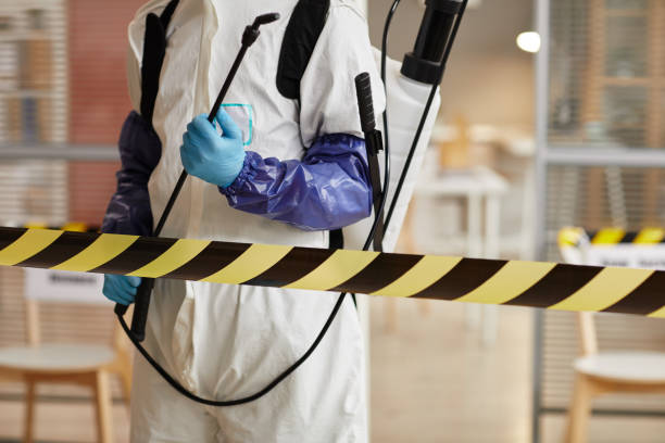 Professional Biohazard technician working in Eden, TX